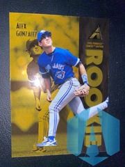 1995 Pinnacle Zenith #148 Alex Gonzalez Rookie Blue Jays
